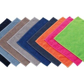 04-039 今治製　四方ヘムタオルハンカチ濃色（1カラー/12枚～）サムネイル